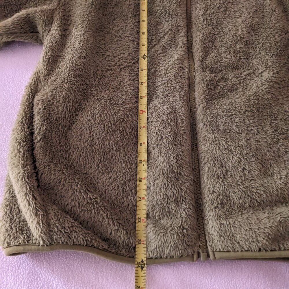 Uniqlo Fluffy Lime Green Fleece (NWOT) - Picture 5 of 6